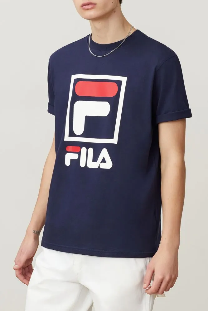 Fila JACK TEE Men’s - PEAC/WHT/CRED