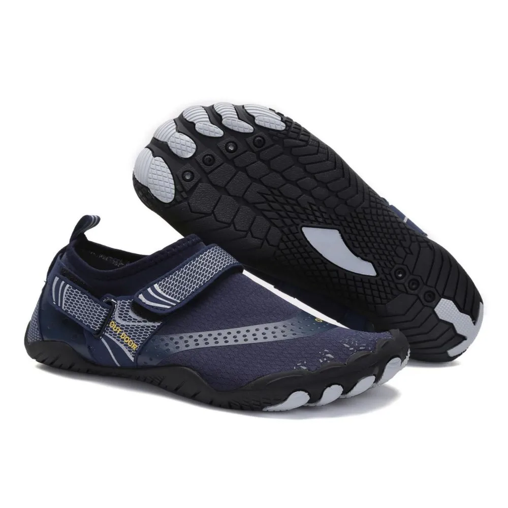 Men’s & Women’s Water Shoes Barefoot Quick Dry Aqua Sports - Blue Size EU47 = US12